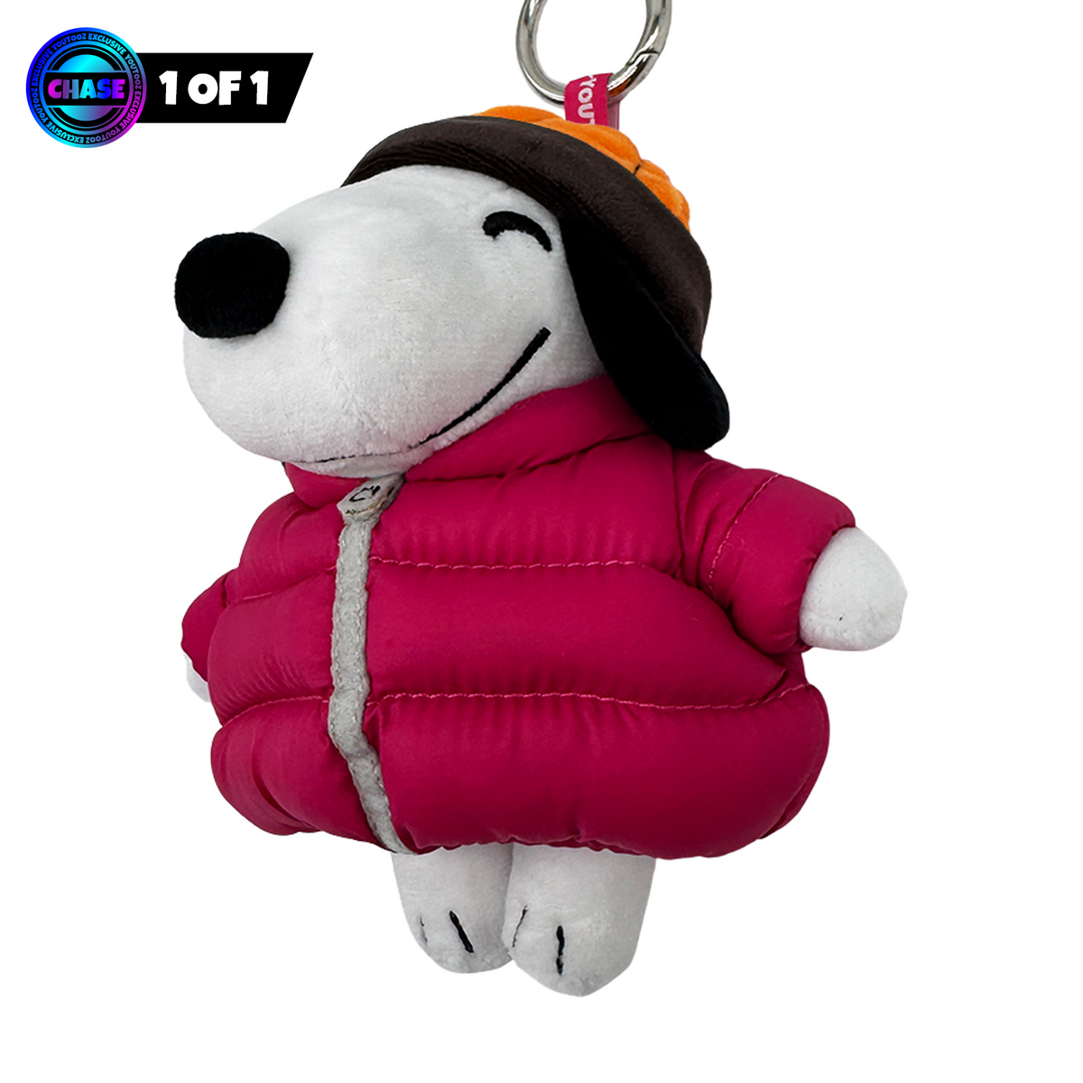 Puffer Jacket Snoopy Keychain (5in)