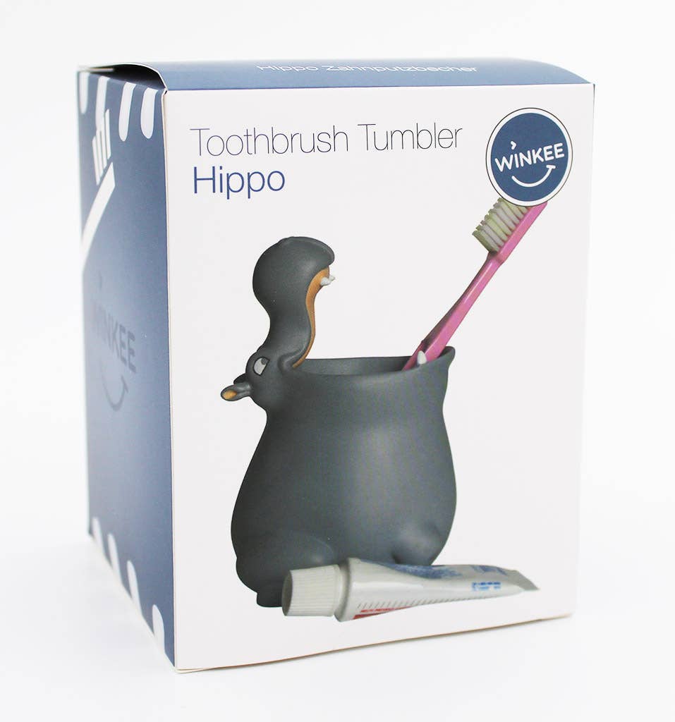 Porte-brosse à dents Hippopotame