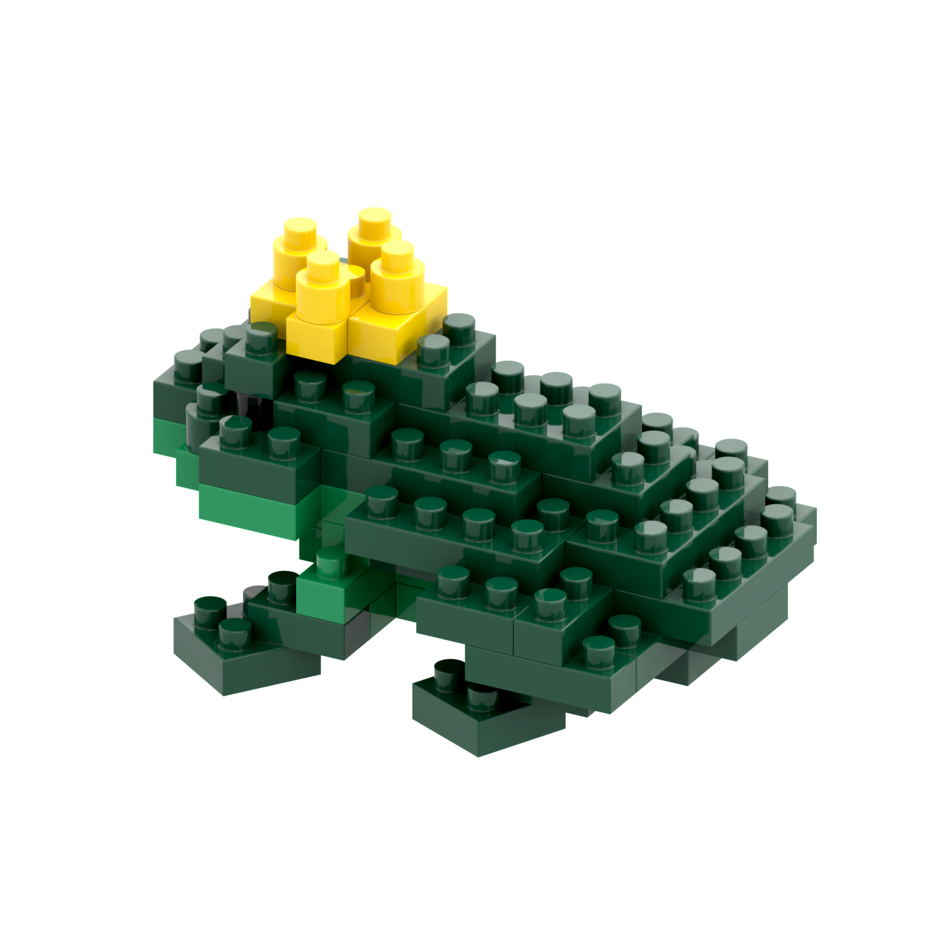 Carte postale BRIXIES Frog King