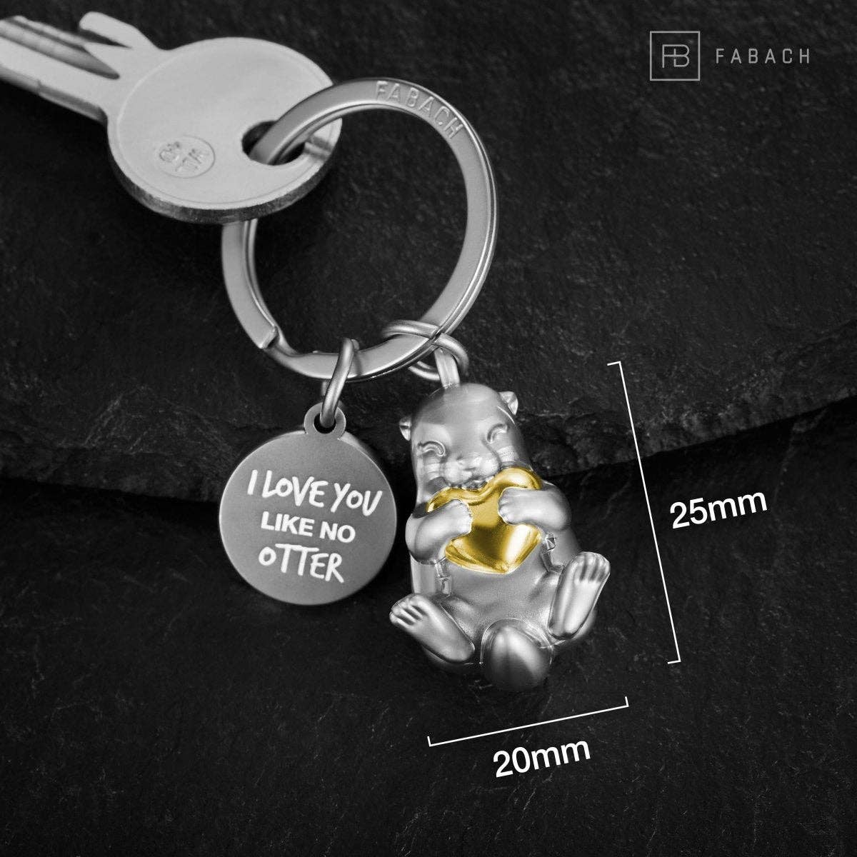 porte cles loutre otty porte cles loutre otty 