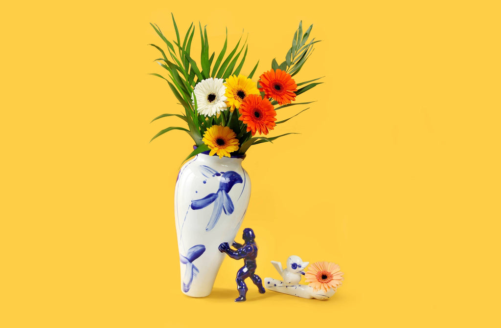 Voleur de fleurs Bleu – Jasmin Djerzic – Bleu – vue 11