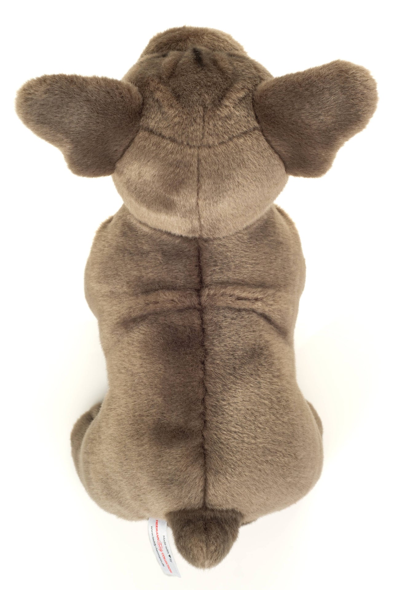 Peluche Bouledogue Français Gris - Teddy Hermann