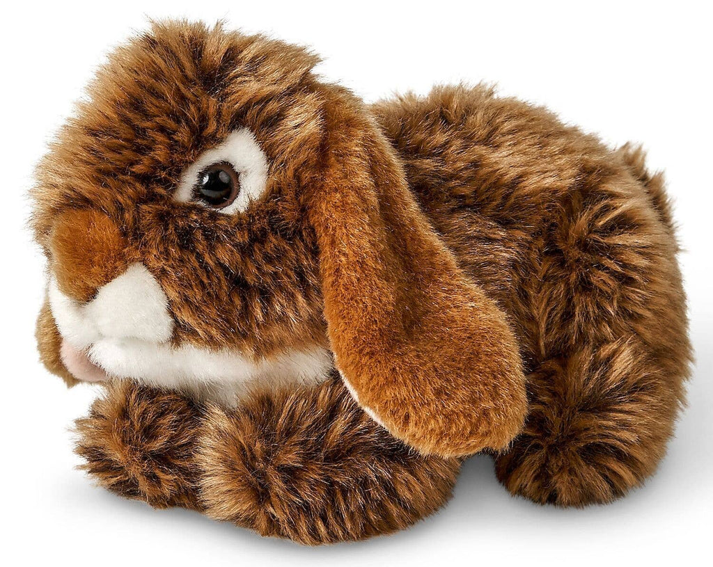 Peluche Lapin Bélier Couché - Marron Uni Toys
