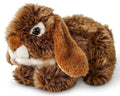 Peluche Lapin Bélier Couché - Marron Uni Toys