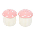 Salière et poivrière Champignons Roses