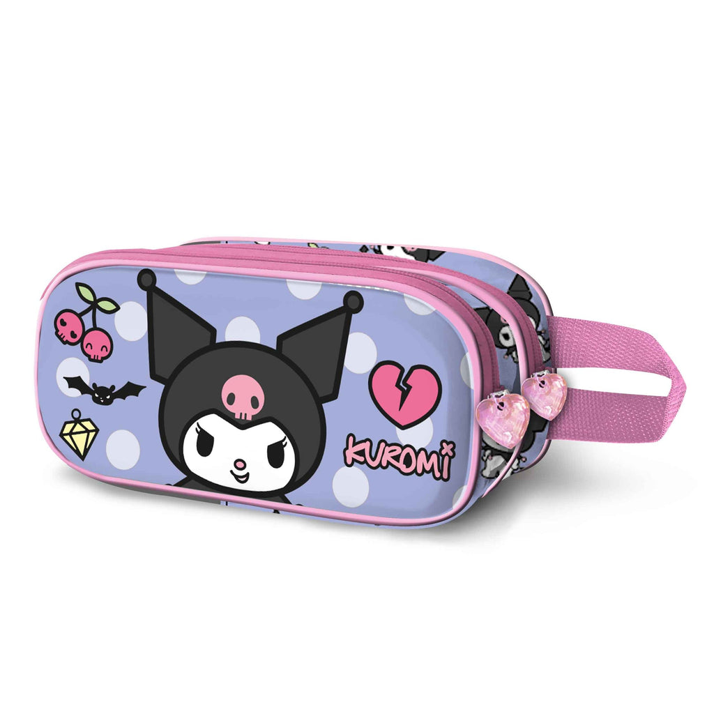 Trousse 3D Double Hello Kitty « Kuromi Rebel » Karactermania – vue produit 2