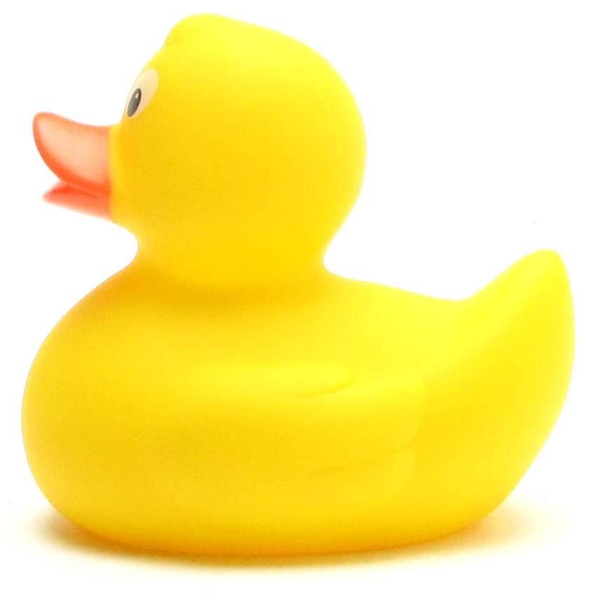 pato clásico amarillo