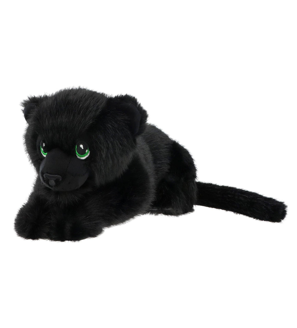 Grande peluche panthère noire Keeleco 35 cm
