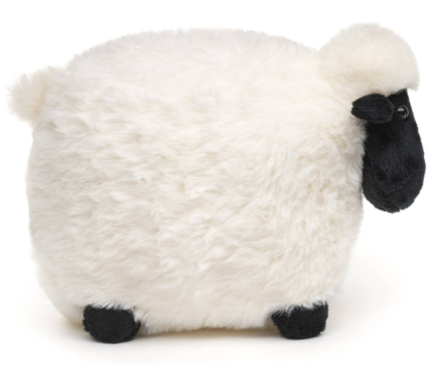 Peluche Mouton, debout (noir et blanc)