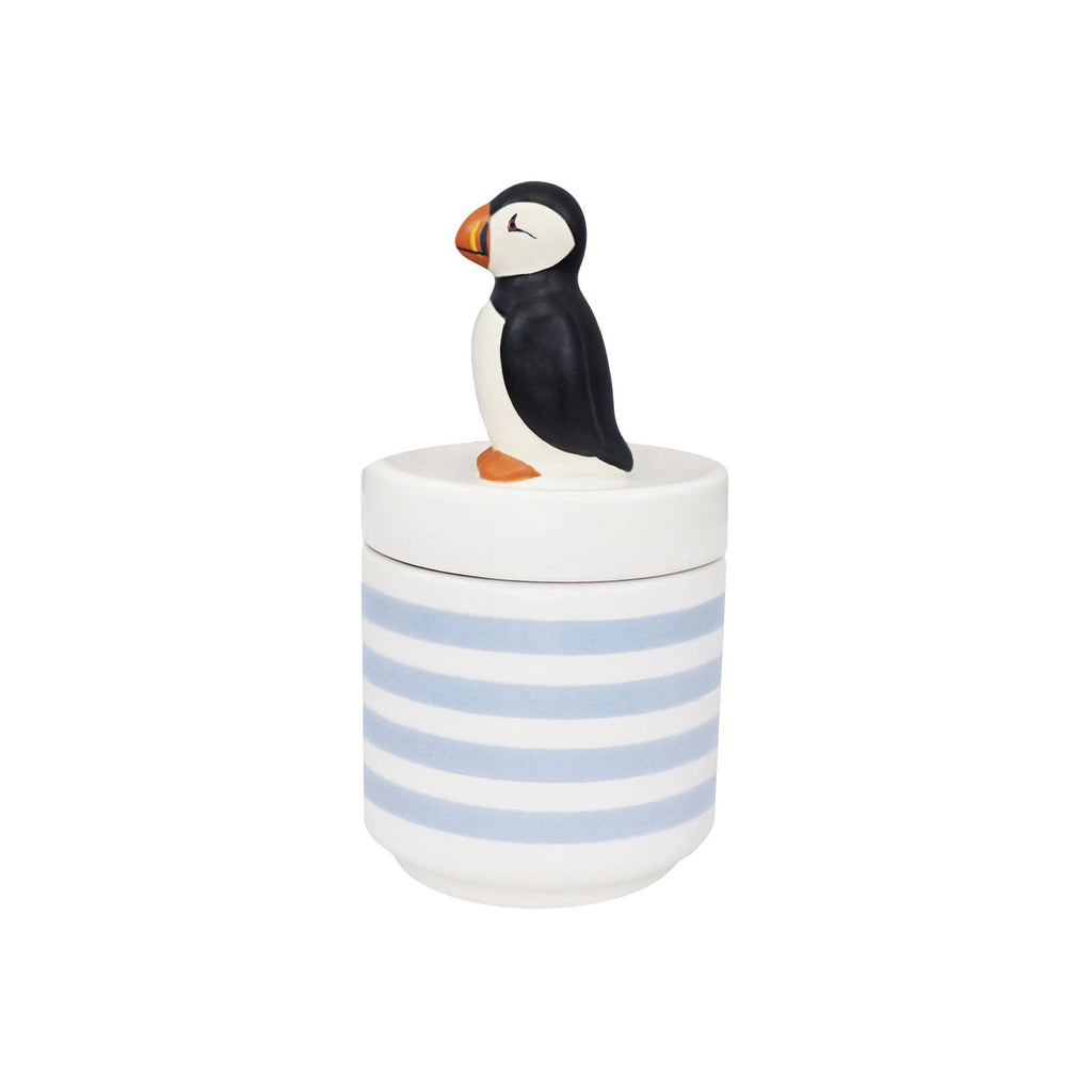 Boîte à bijoux en céramique Macareux RSPB