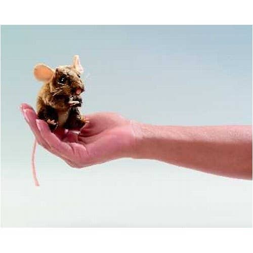 Marionnette à doigt Mini Souris Folkmanis réaliste