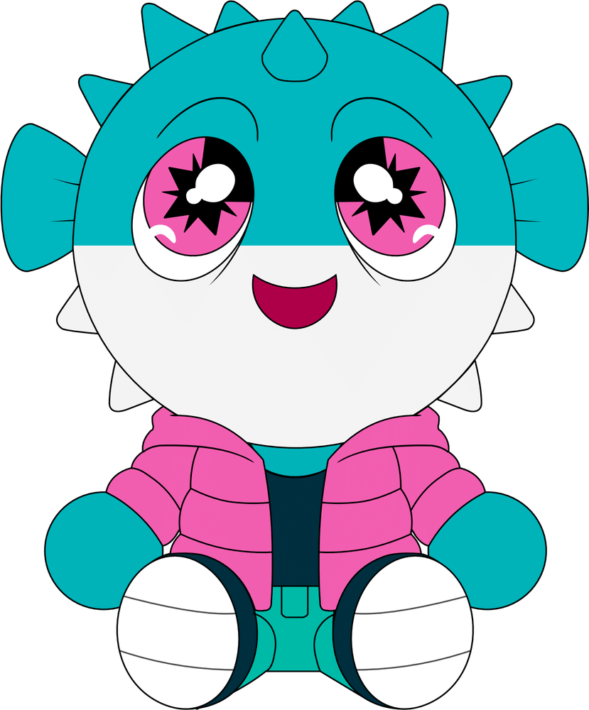 Big Puffer Plush (9in)