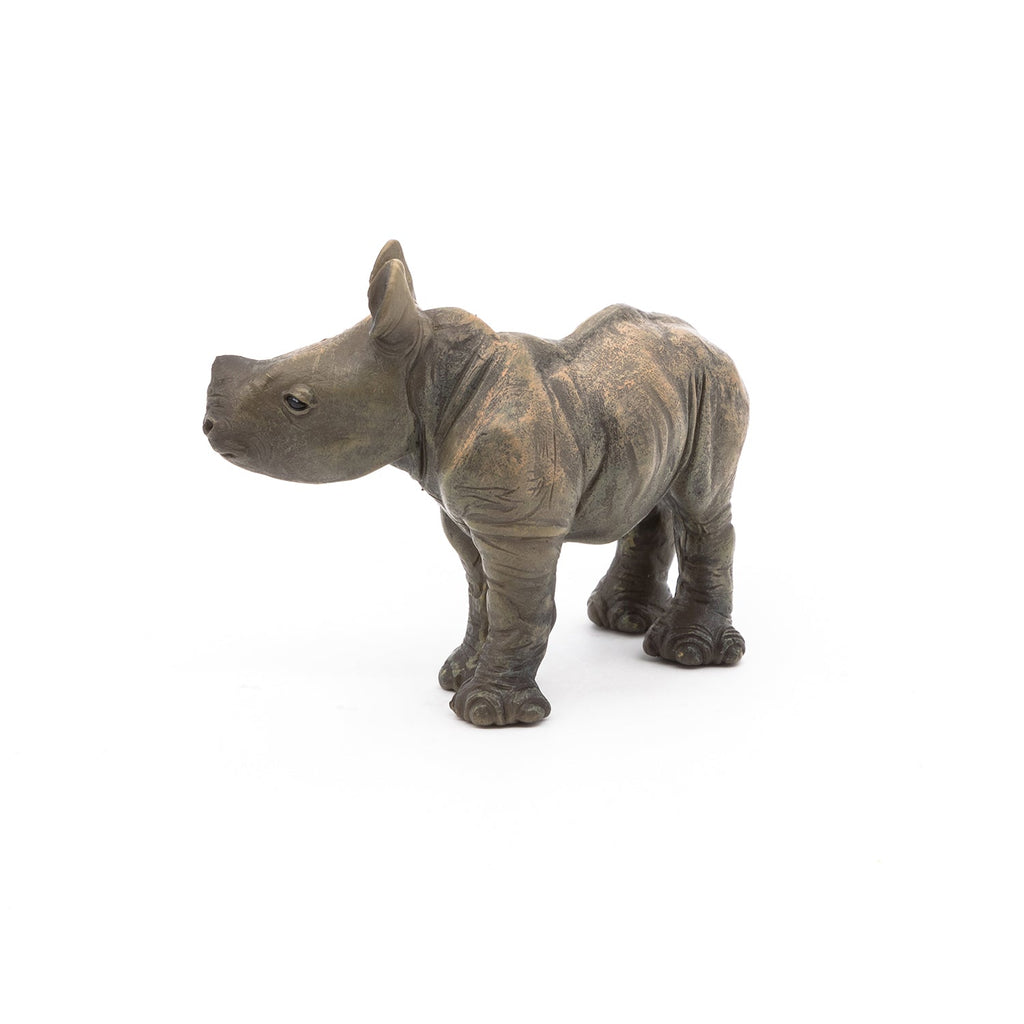 Figurine Bébé rhinocéros Papo - animal sauvage