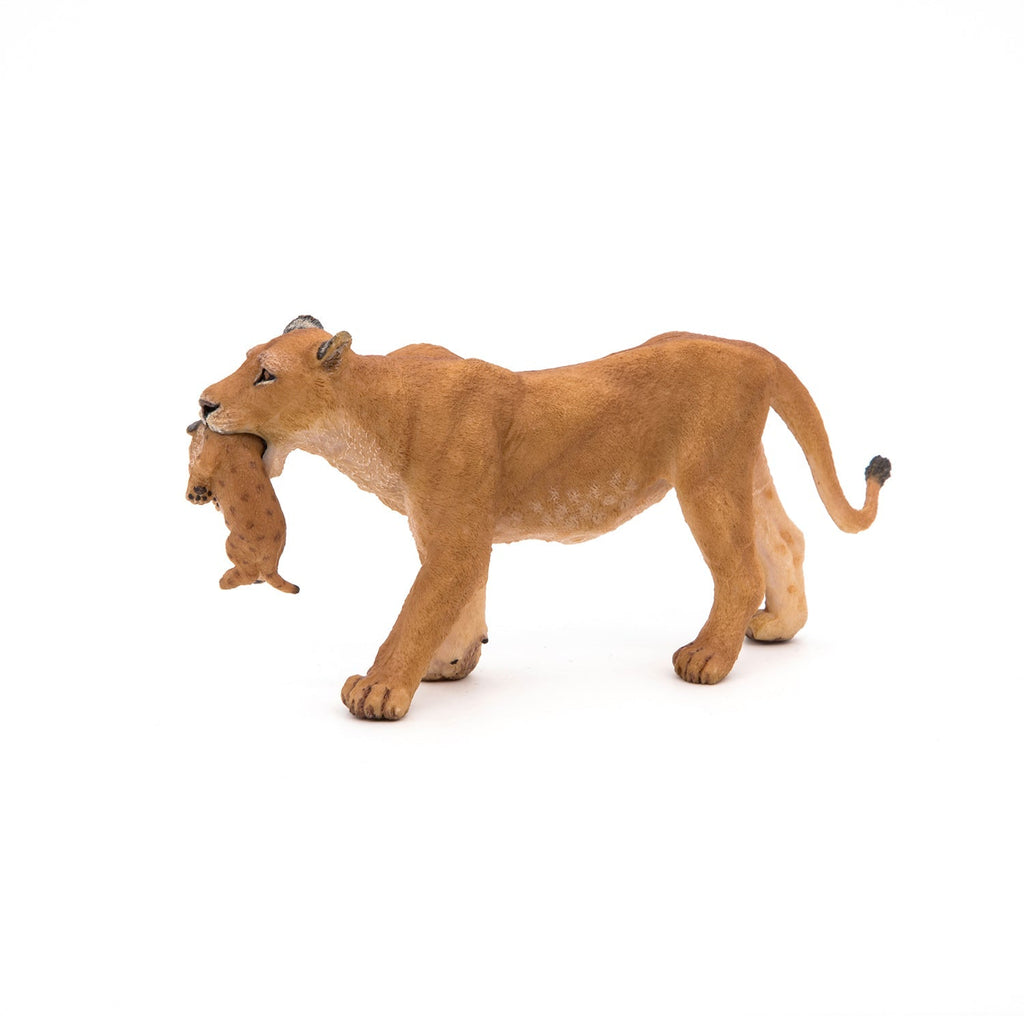 Figurine Lionne avec lionceau Papo - animal sauvage