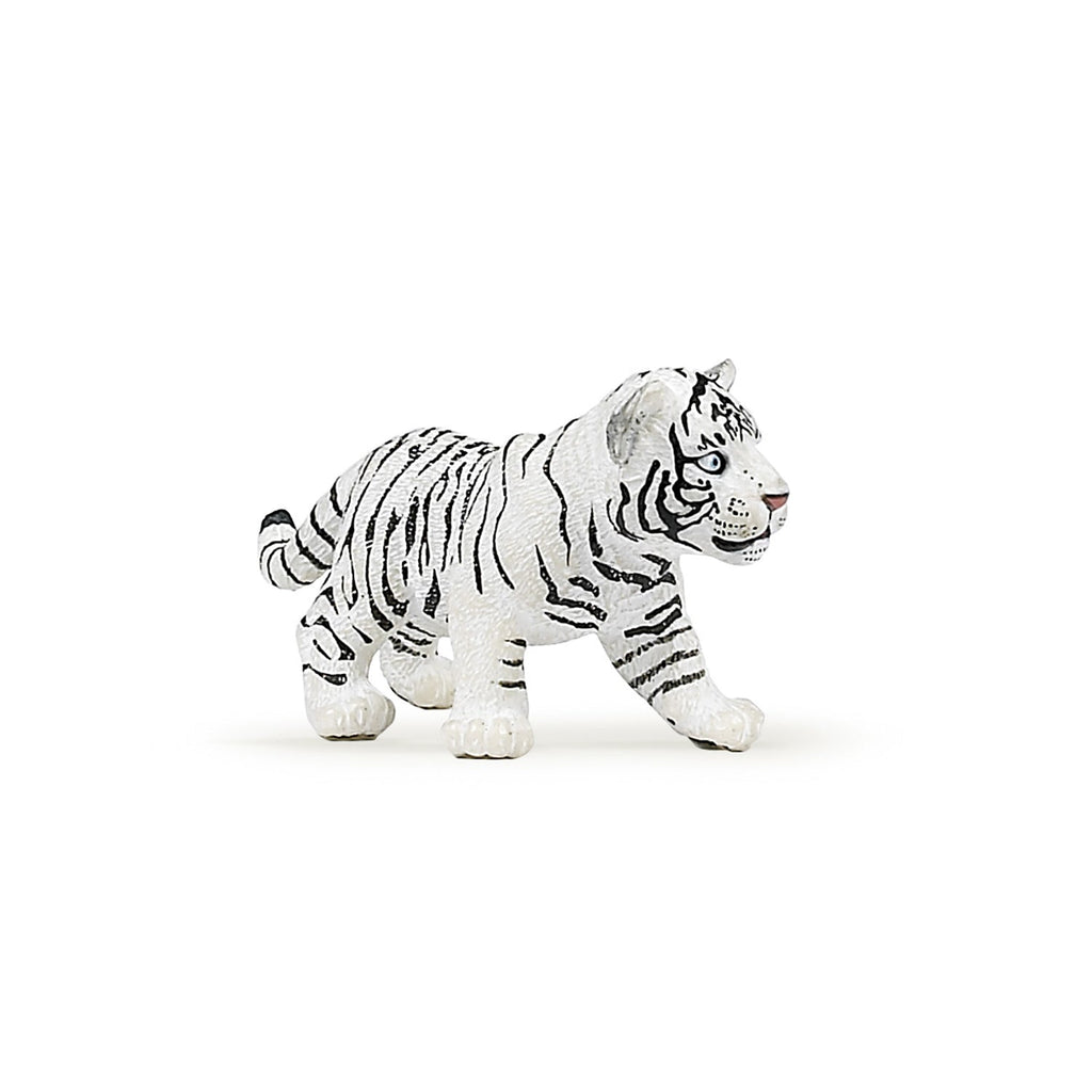 Figurine Bébé tigre blanc Papo - animal sauvage