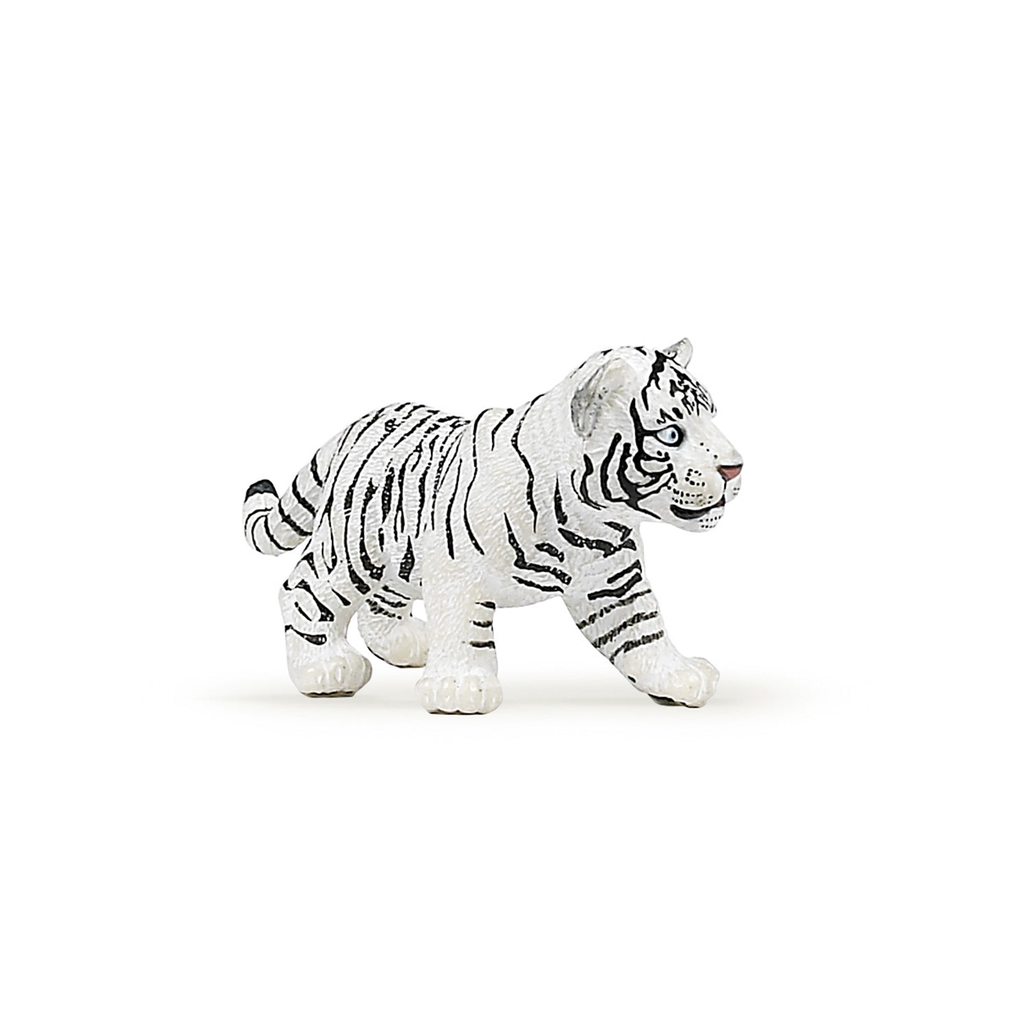 Figurine Bébé tigre blanc Papo - animal sauvage