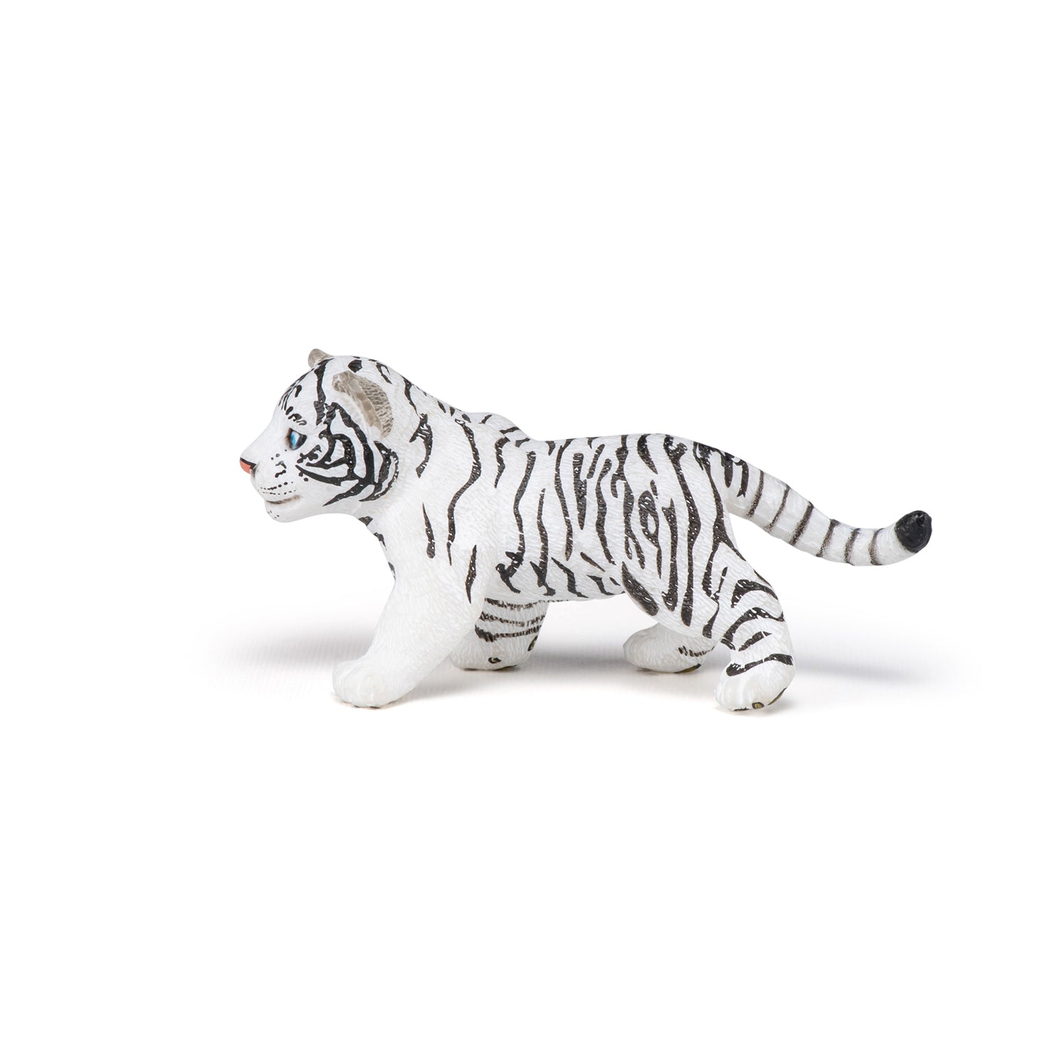 Figurine Bébé tigre blanc Papo - animal sauvage