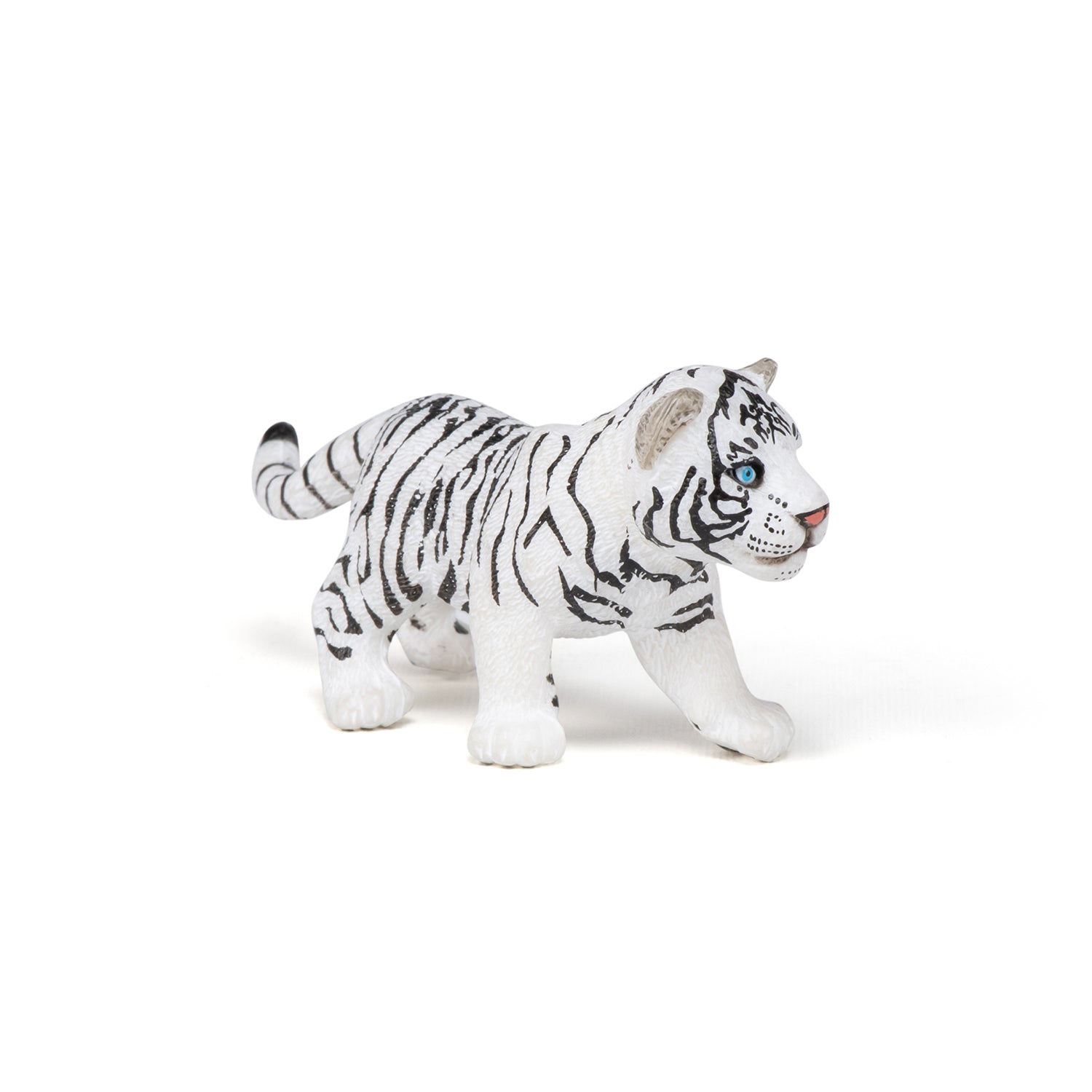 Figurine Bébé tigre blanc Papo - animal sauvage