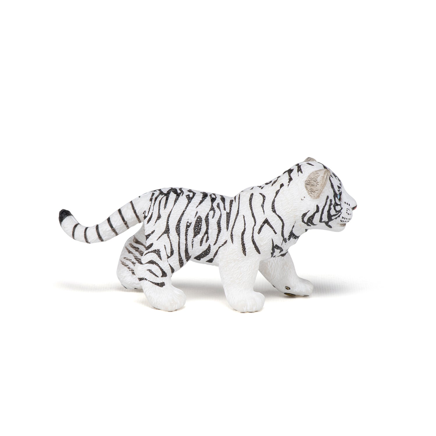 Figurine Bébé tigre blanc Papo - animal sauvage