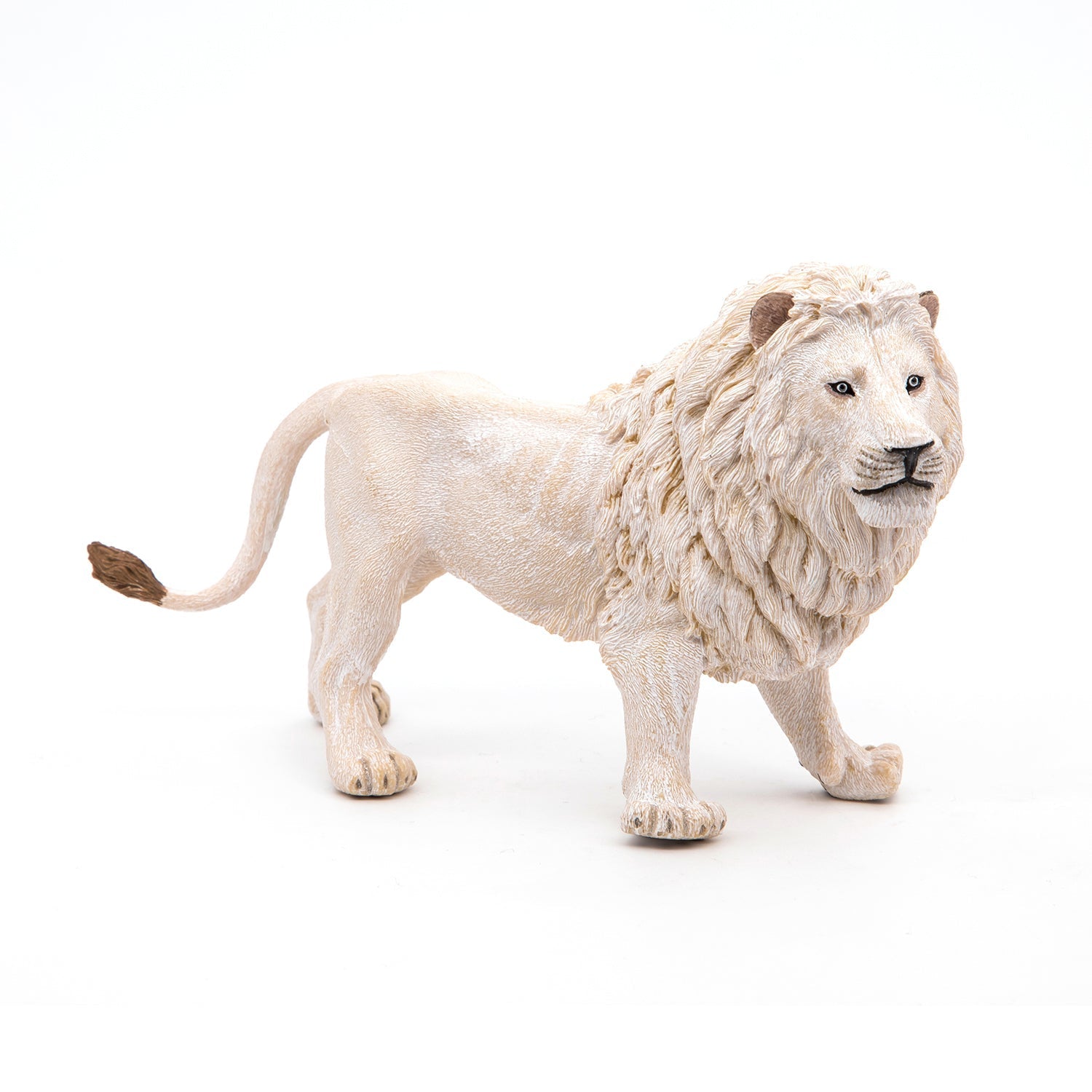 Figurine Lion blanc Papo - animal sauvage