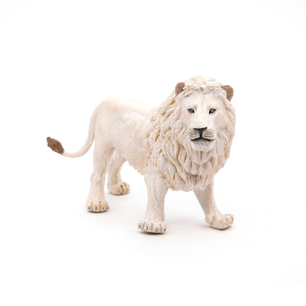 Figurine Lion blanc Papo - animal sauvage