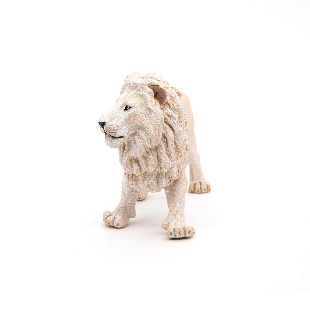 Figurine Lion blanc Papo - animal sauvage