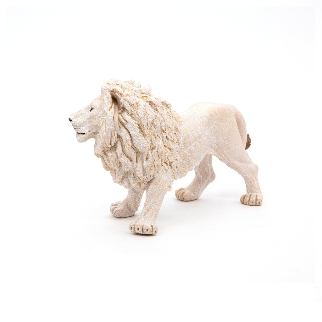 Figurine Lion blanc Papo - animal sauvage