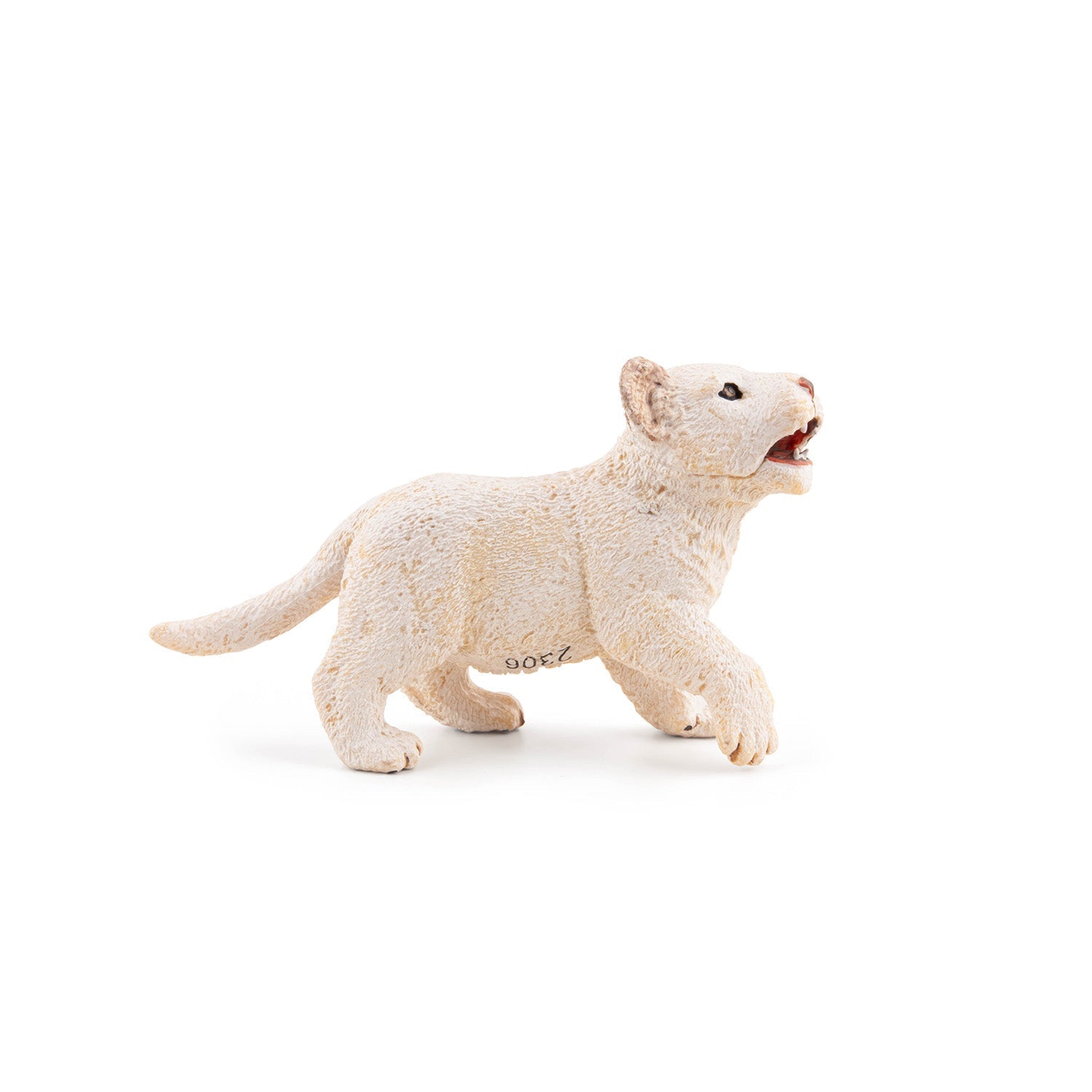 Figurine Lionceau blanc Papo - animal sauvage