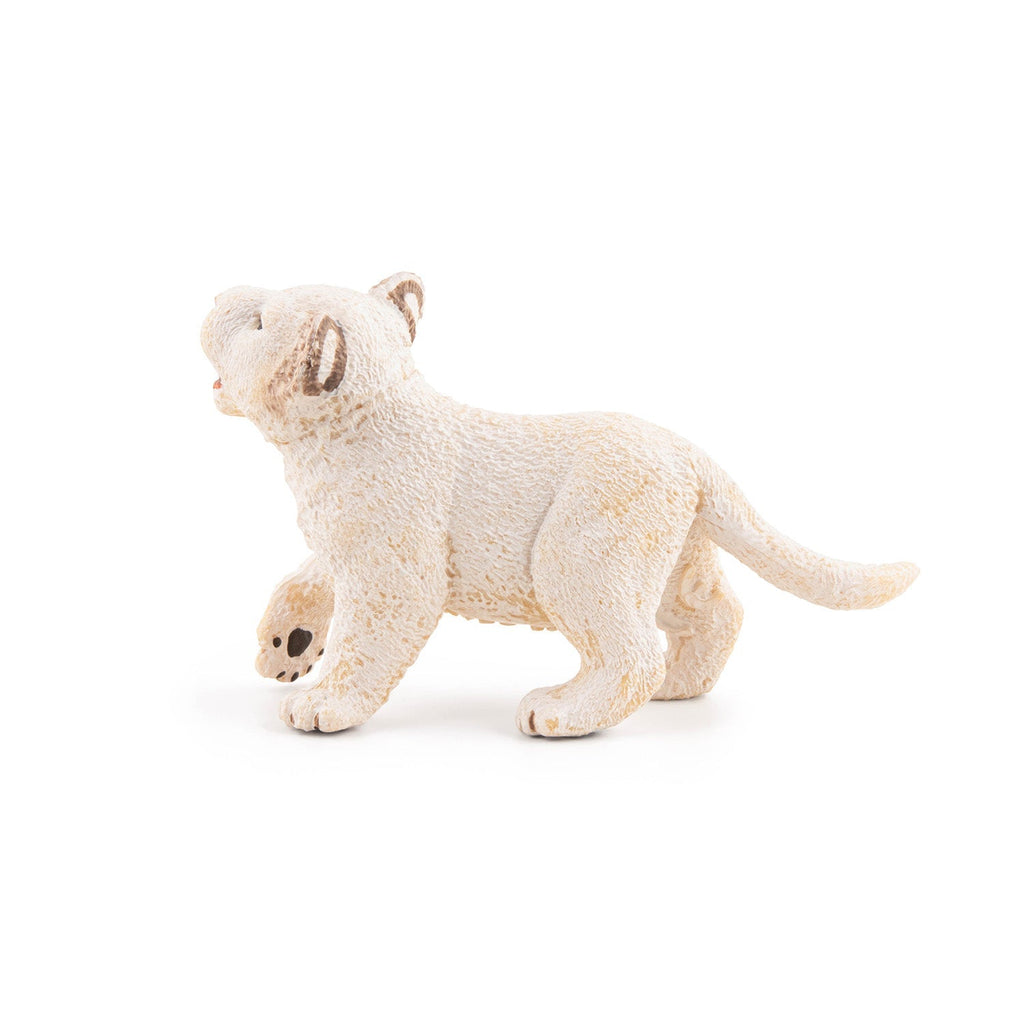 Figurine Lionceau blanc Papo - animal sauvage