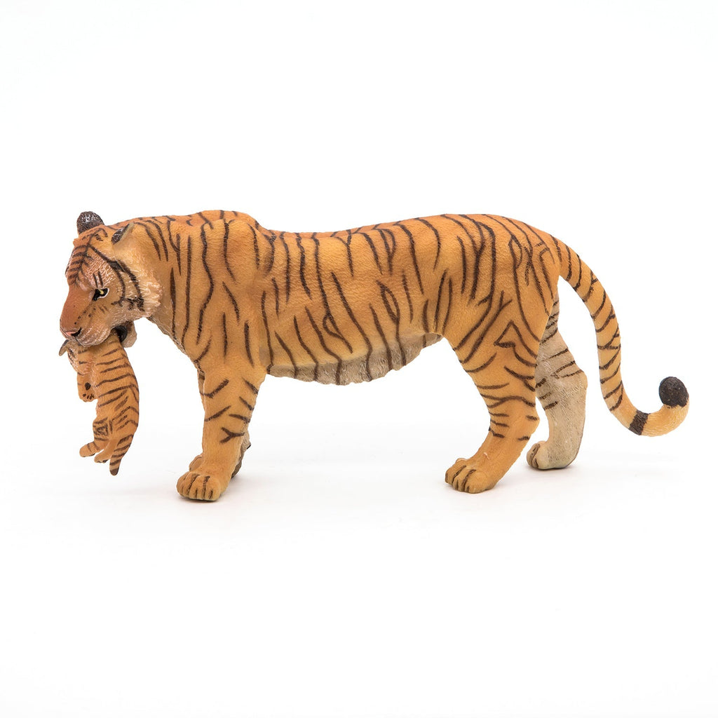 Figurine Tigresse et son bébé Papo - animal sauvage