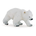 Figurine Bébé ours polaire marchant Papo - animal sauvage