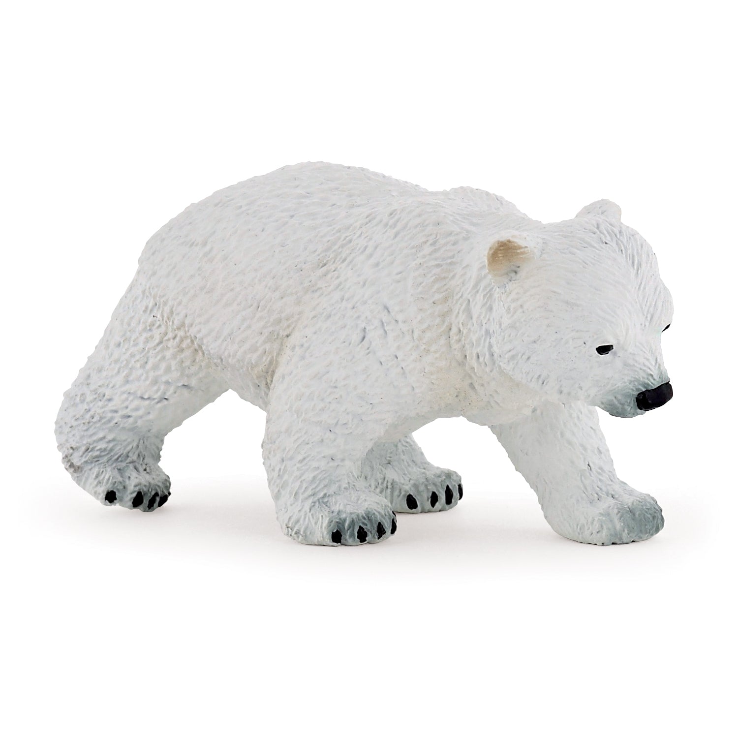Figurine Bébé ours polaire marchant Papo - animal sauvage