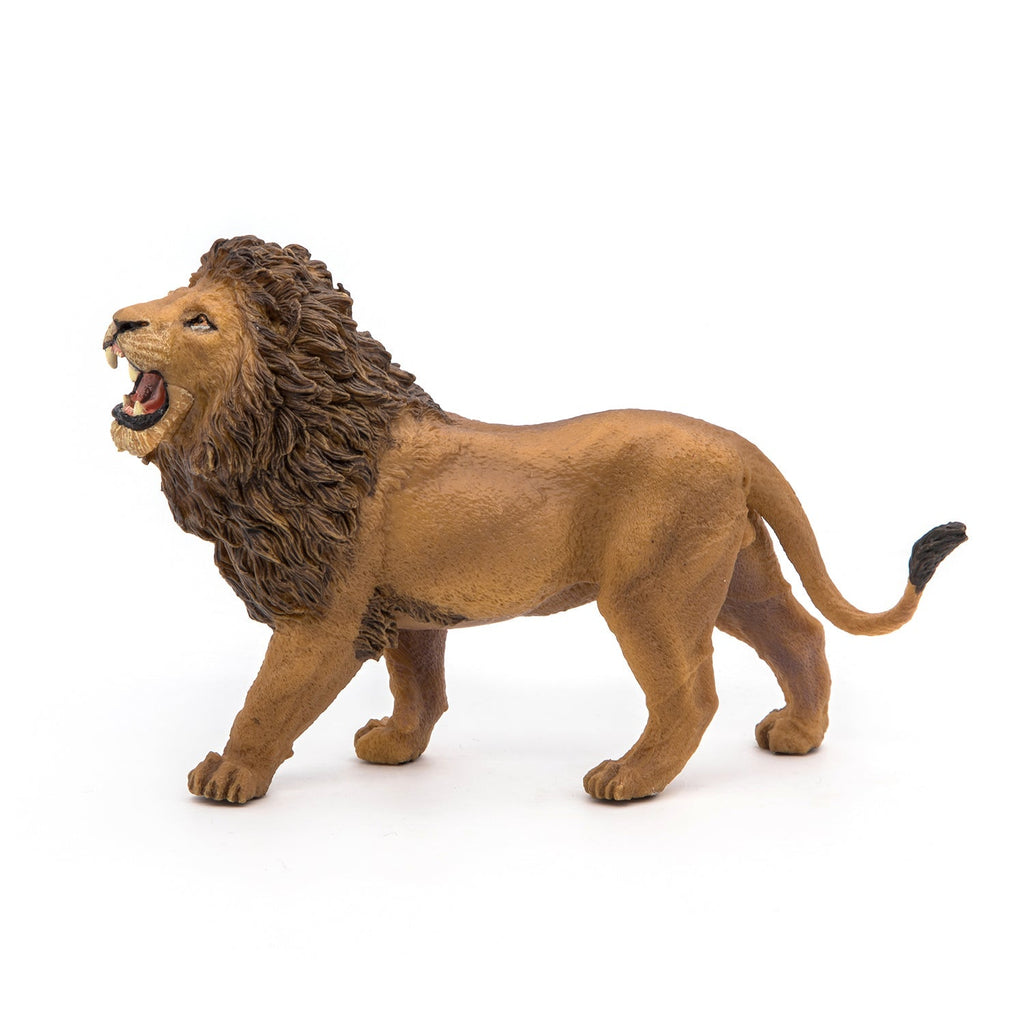 Figurine Lion rugissant Papo - animal sauvage