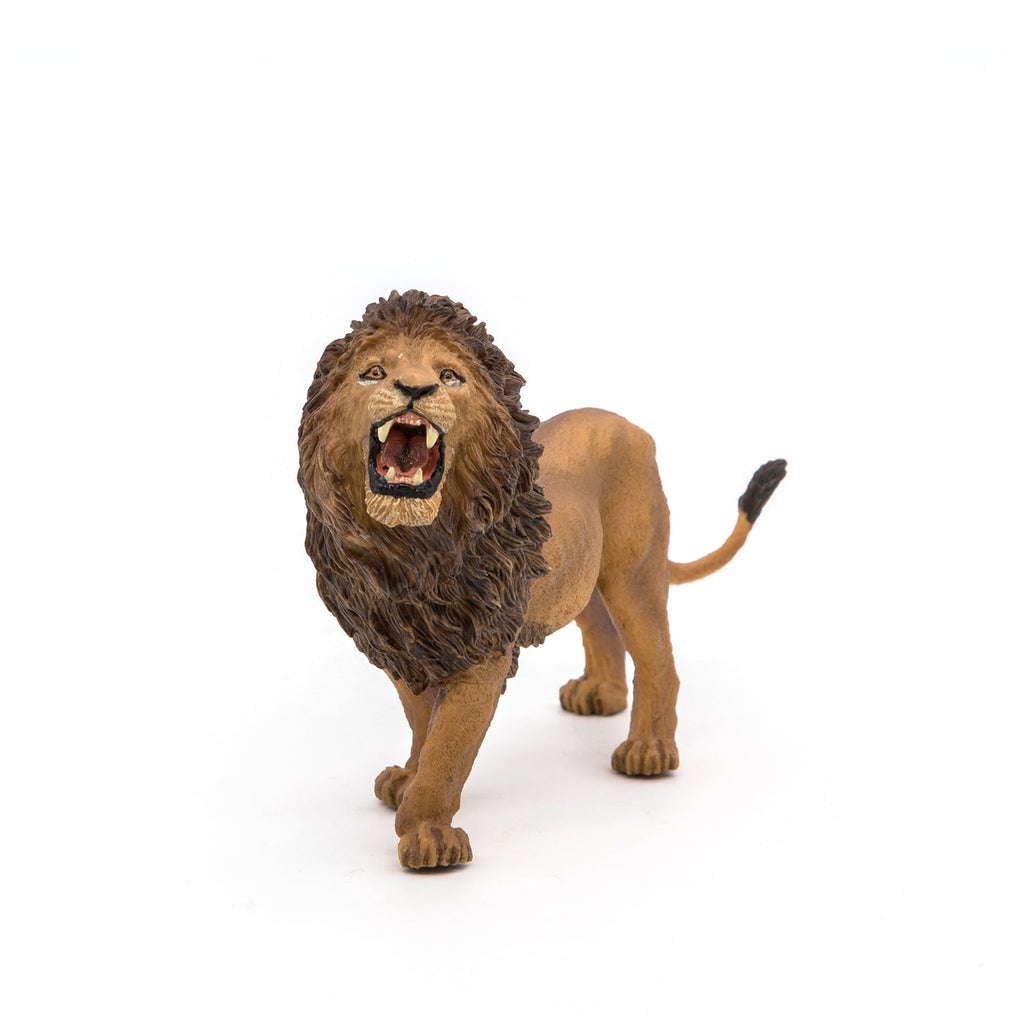 Figurine Lion rugissant Papo - animal sauvage