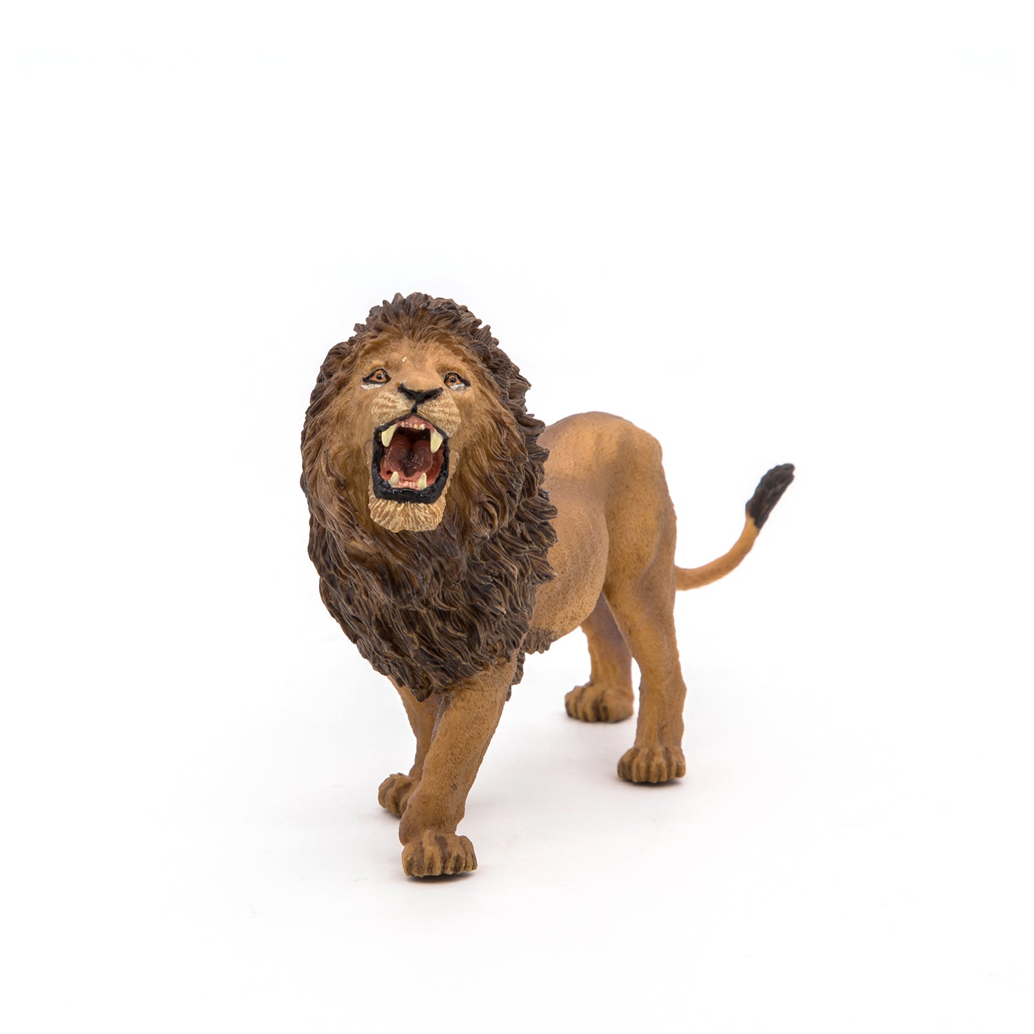 Figurine Lion rugissant Papo - animal sauvage