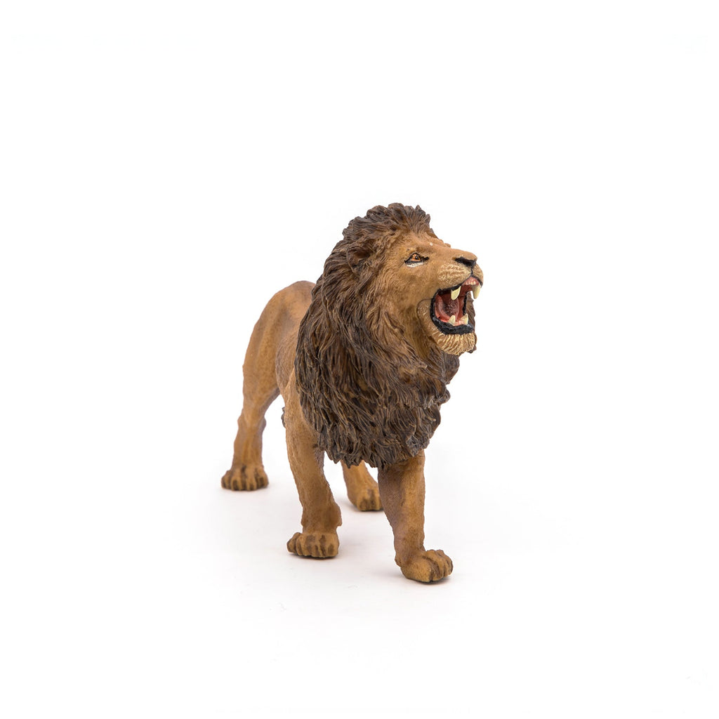 Figurine Lion rugissant Papo - animal sauvage