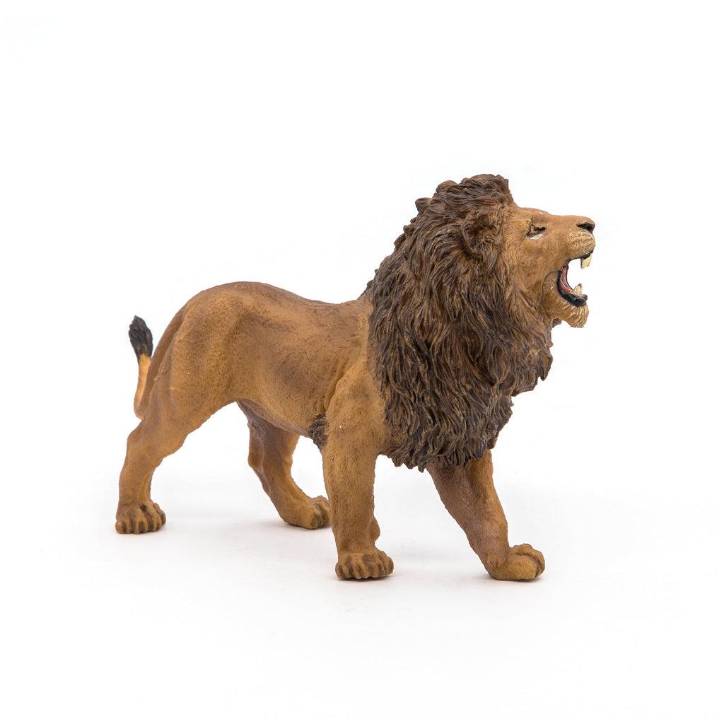 Figurine Lion rugissant Papo - animal sauvage