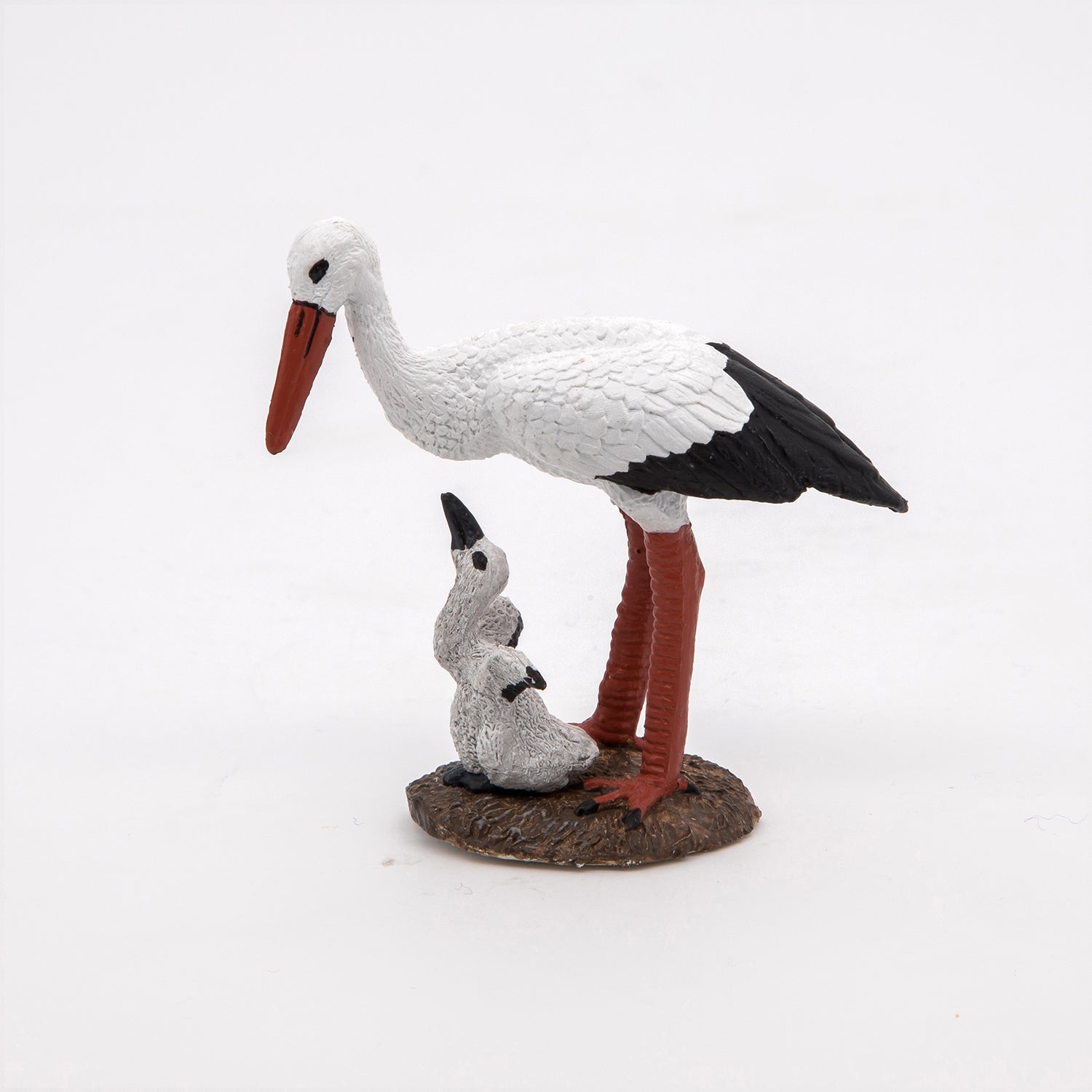 Figurine Cigogne et son bébé Papo - animal sauvage