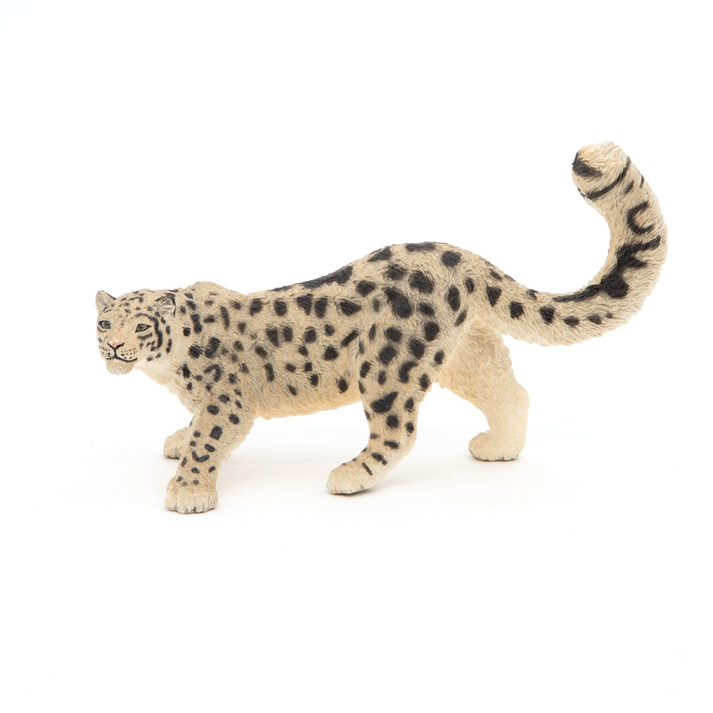 Figurine Léopard des neiges Papo - animal sauvage