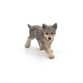 Figurine Louveteau gris Papo - animal sauvage