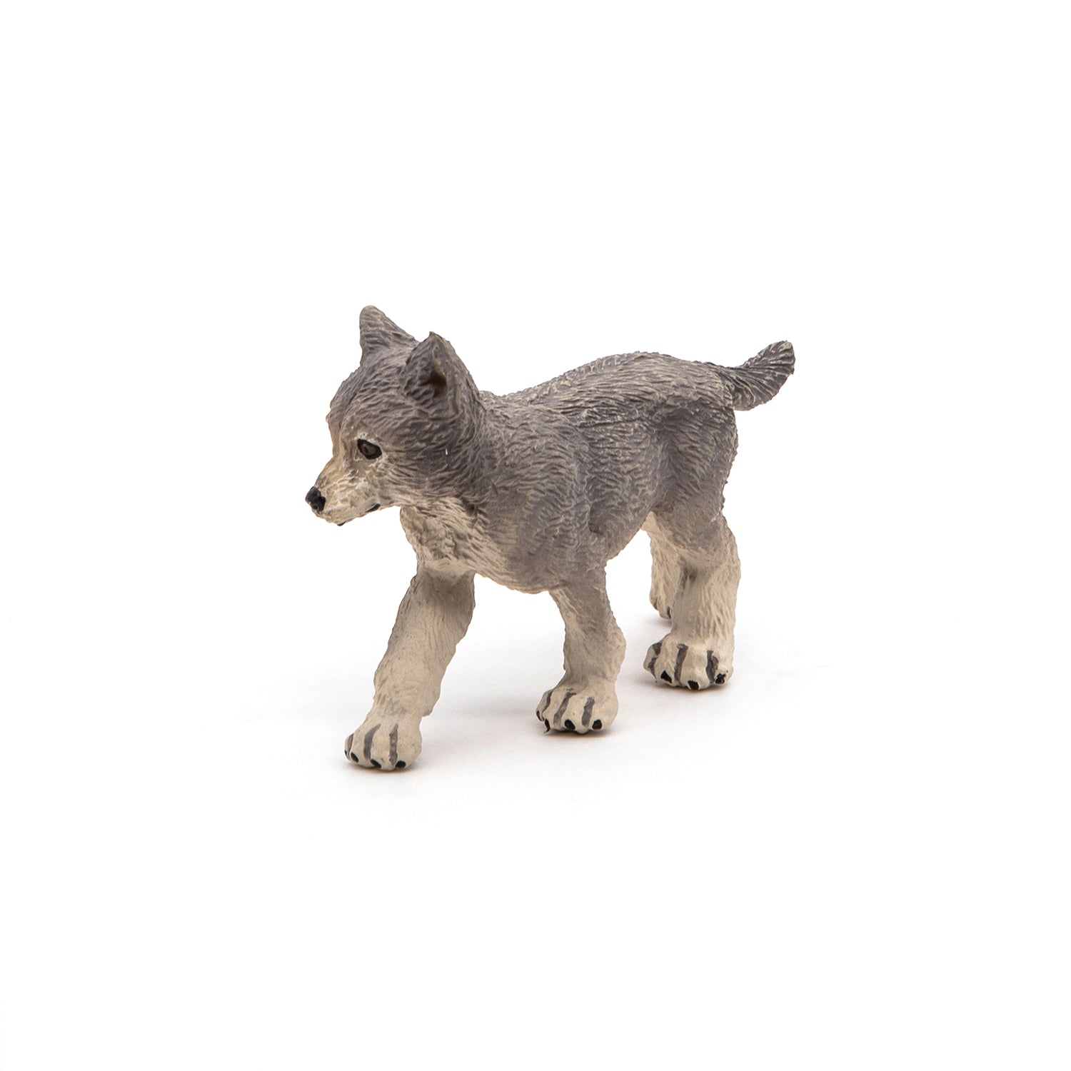 Figurine Louveteau gris Papo - animal sauvage