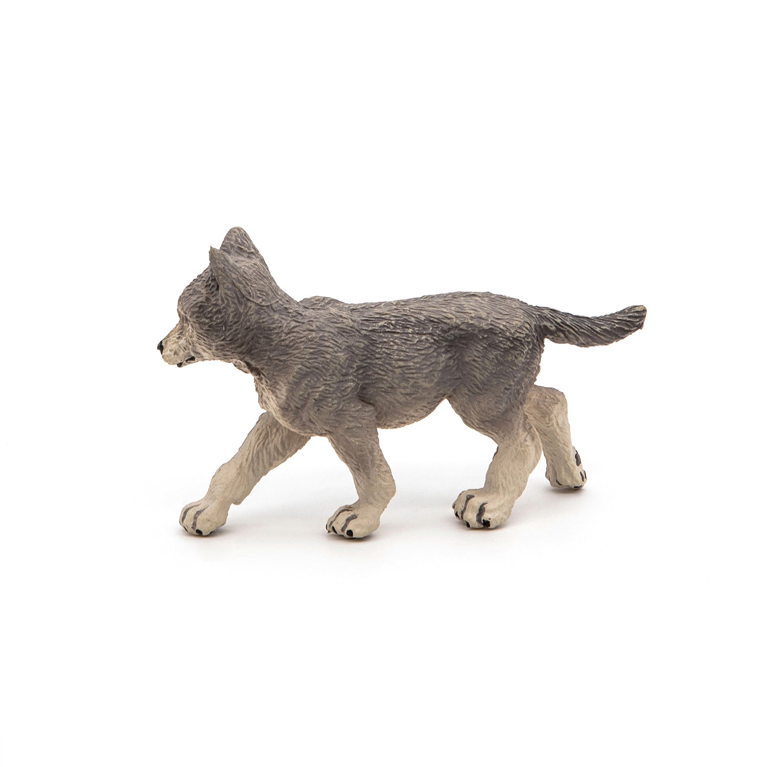 Figurine Louveteau gris Papo - animal sauvage