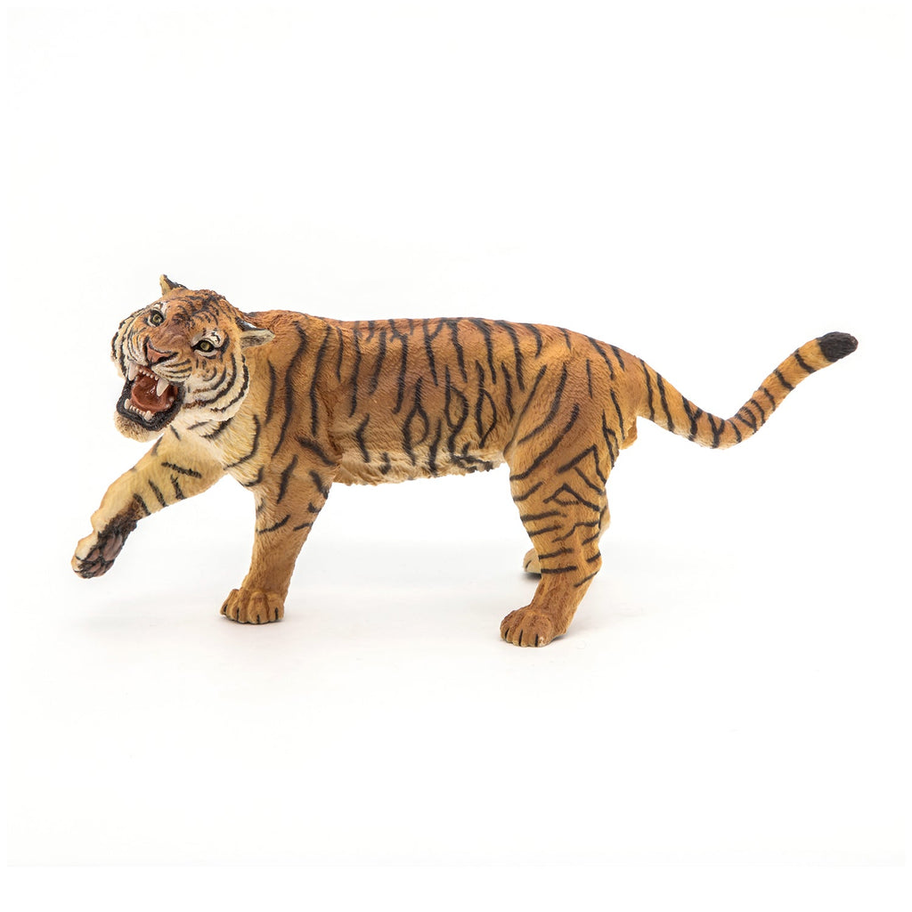 Figurine Tigre rugissant Papo - animal sauvage