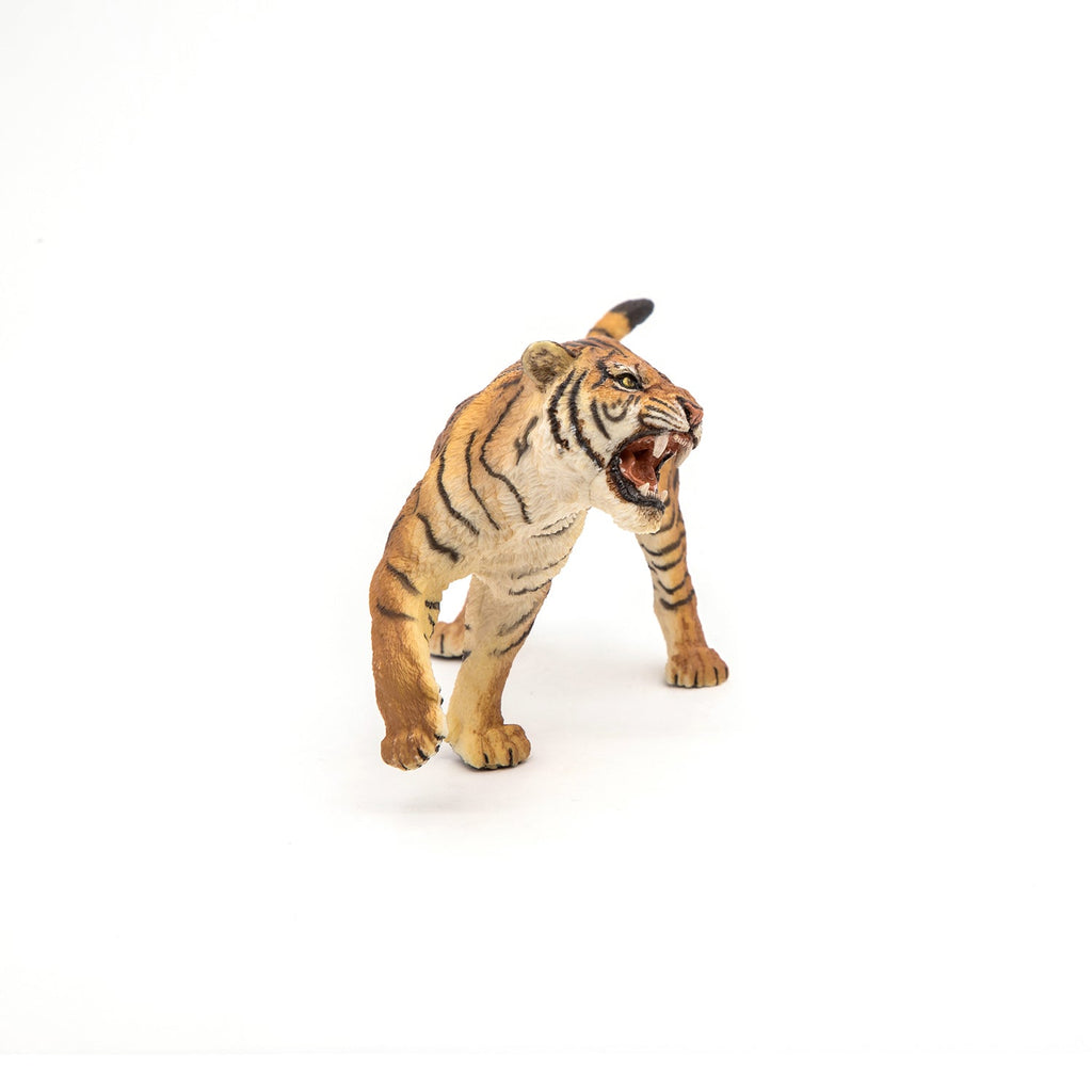 Figurine Tigre rugissant Papo - animal sauvage