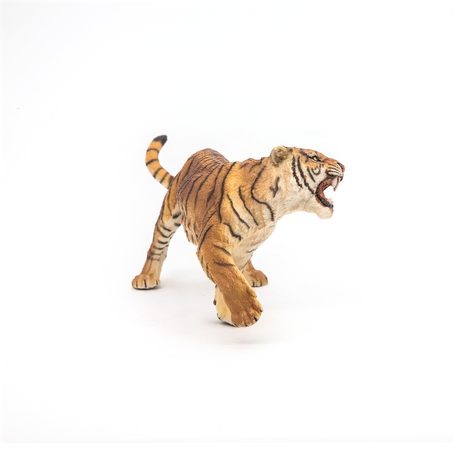 Figurine Tigre rugissant Papo - animal sauvage