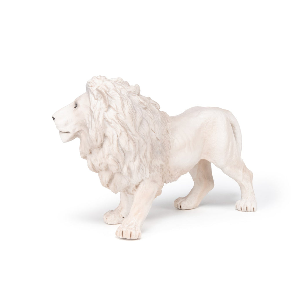 Figurine Grand lion blanc Papo - figurine géante