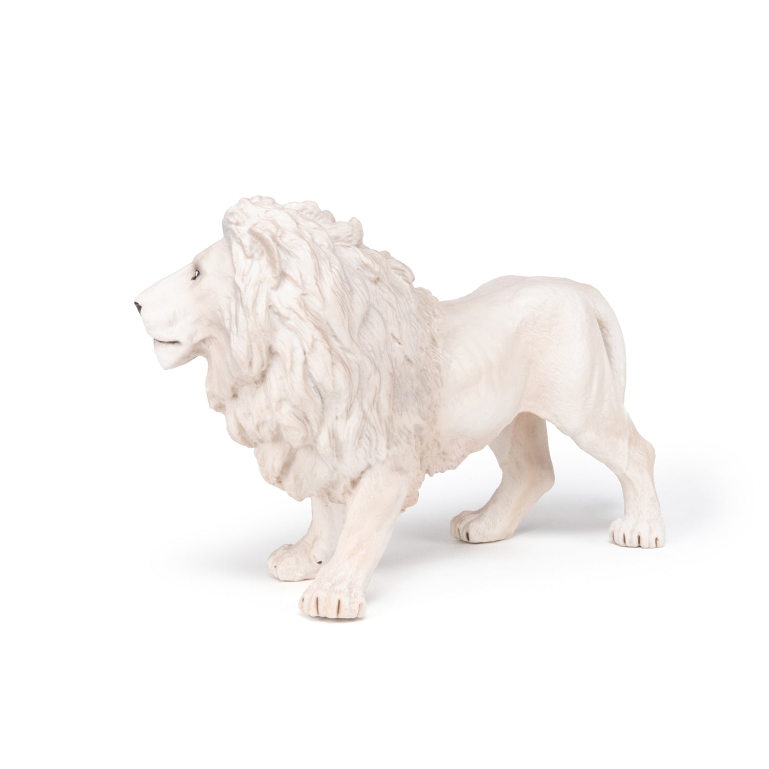 Figurine Grand lion blanc Papo - figurine géante