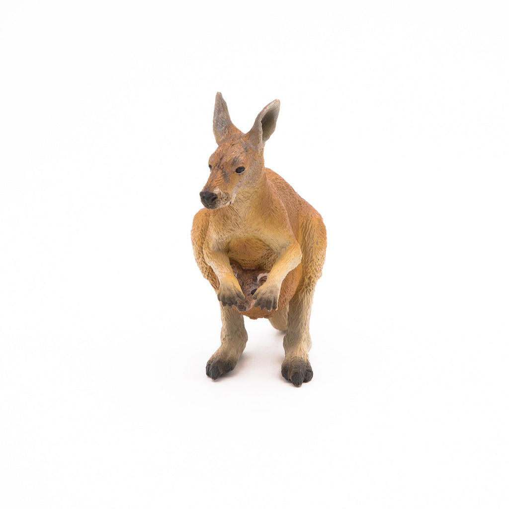 Figurine Kangourou et son bébé Papo - animal sauvage