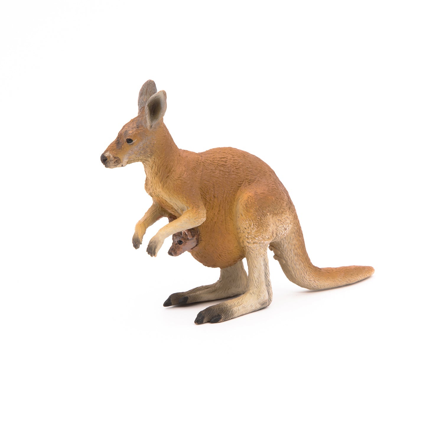 Figurine Kangourou et son bébé Papo - animal sauvage