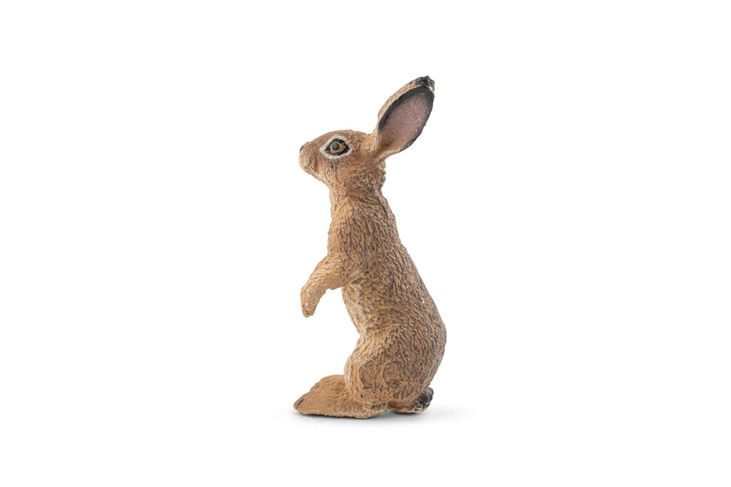 Figurine Lièvre debout Papo - animal sauvage